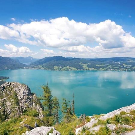 Fewo Atterseeperle - 80M2 Mit See- Und Gebirgsblick Steinbach am Attersee Eksteriør bilde