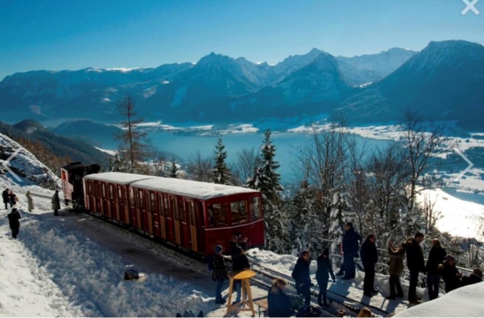 Fewo Atterseeperle - 80M2 Mit See- Und Gebirgsblick Steinbach am Attersee Eksteriør bilde