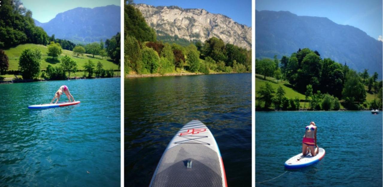 Fewo Atterseeperle - 80M2 Mit See- Und Gebirgsblick Steinbach am Attersee Eksteriør bilde