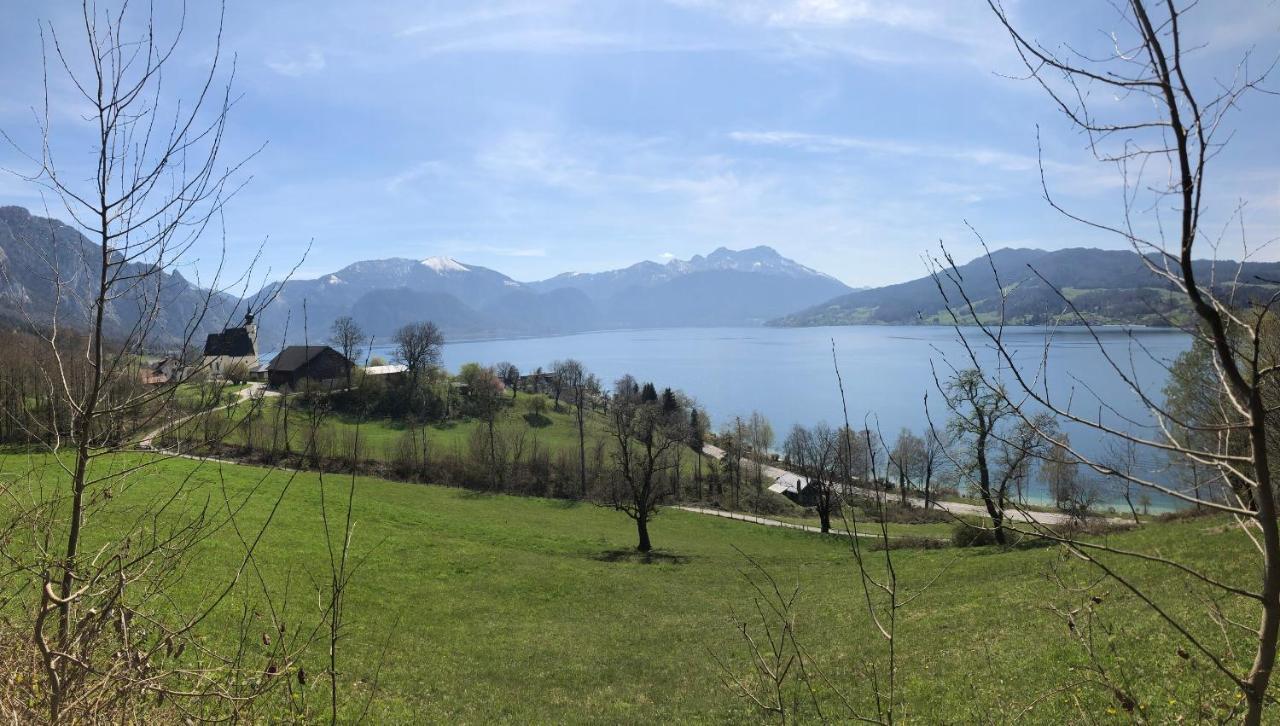 Fewo Atterseeperle - 80M2 Mit See- Und Gebirgsblick Steinbach am Attersee Eksteriør bilde