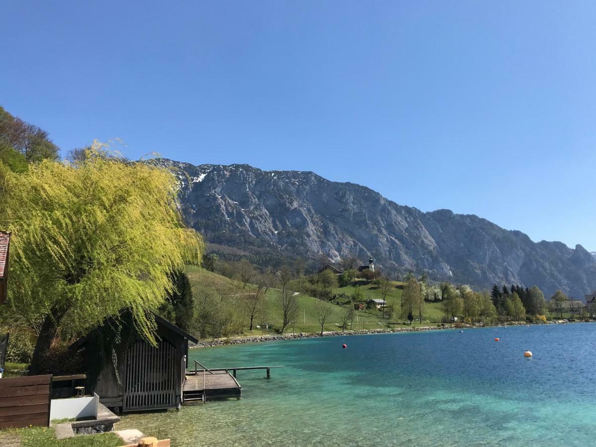 Fewo Atterseeperle - 80M2 Mit See- Und Gebirgsblick Steinbach am Attersee Eksteriør bilde