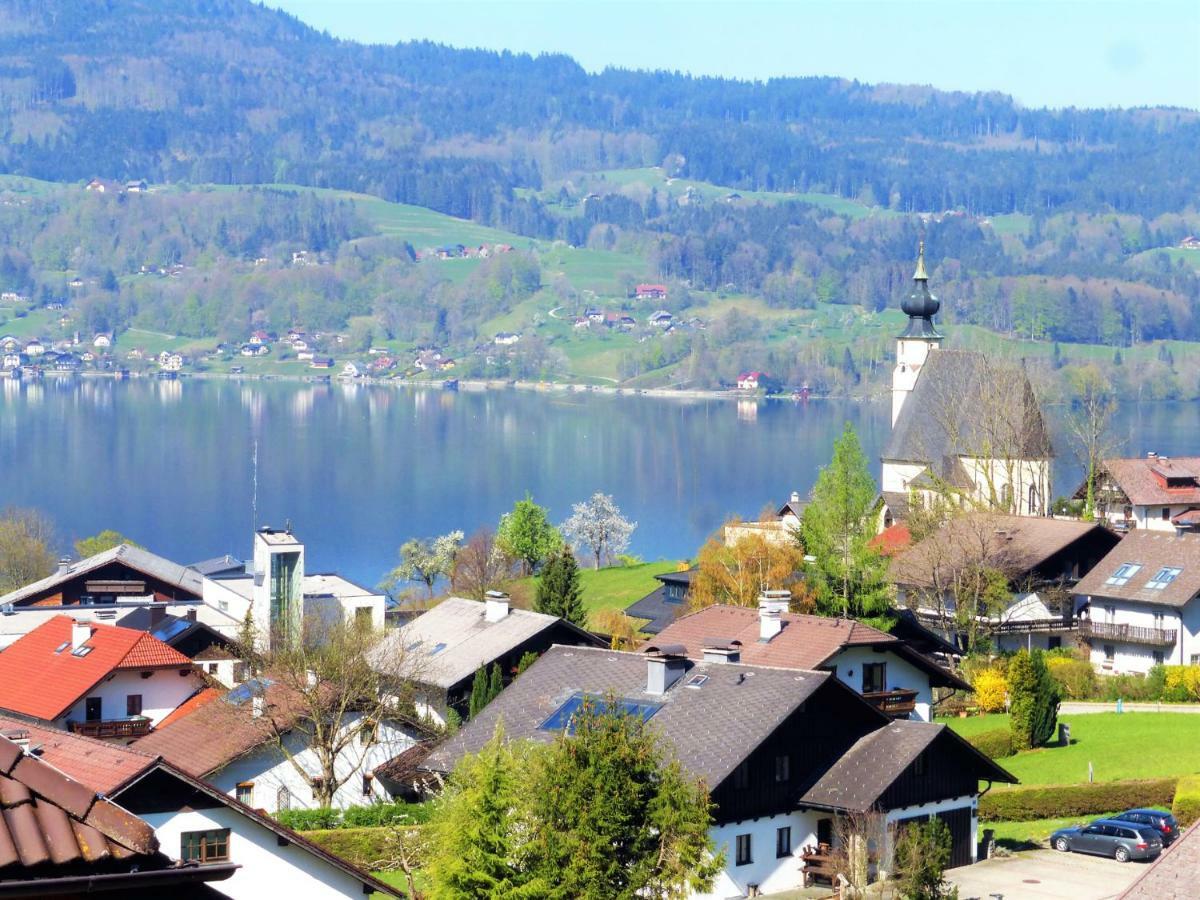 Fewo Atterseeperle - 80M2 Mit See- Und Gebirgsblick Steinbach am Attersee Eksteriør bilde